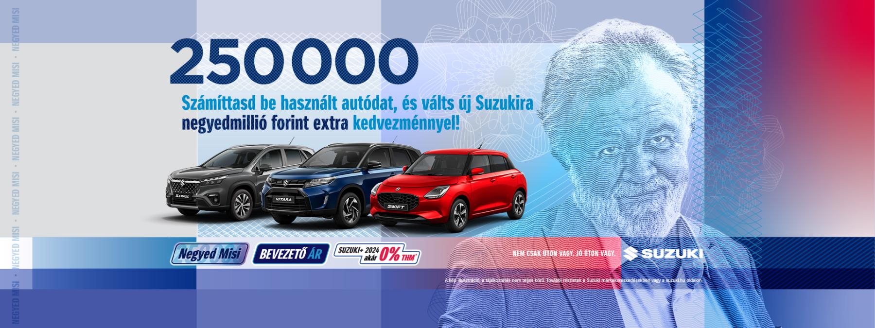 Suzuki beszámítási akció a Ring-Autó Kft.-nél